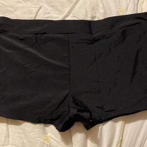 NWOT Black Swim Shorts